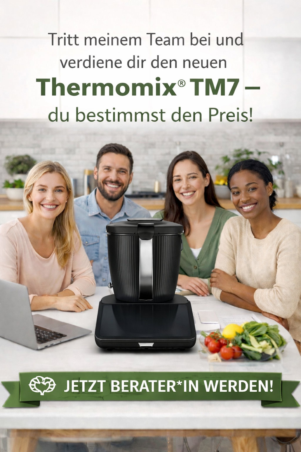 Werden Sie Teil meines Thermomix® Teams – und erarbeiten Sie sich Ihren TM7 selbst!
